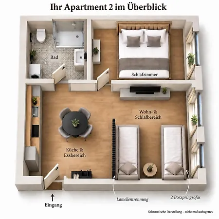 Schwanstein Zentrum Apartamento